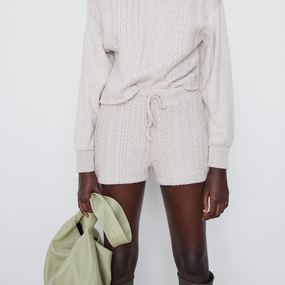 Cable knit shorts - Picture 5 of 7